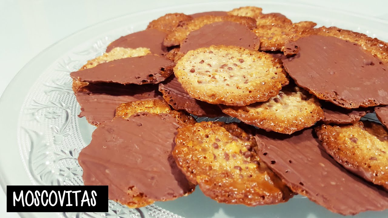 Galletas de almendra y chocolate