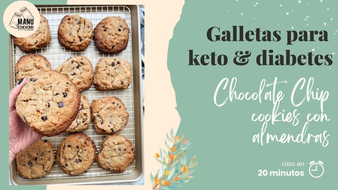 Galletas de chispas de chocolate y nueces