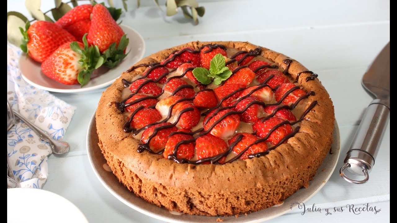 Mousse de fresa y chocolate