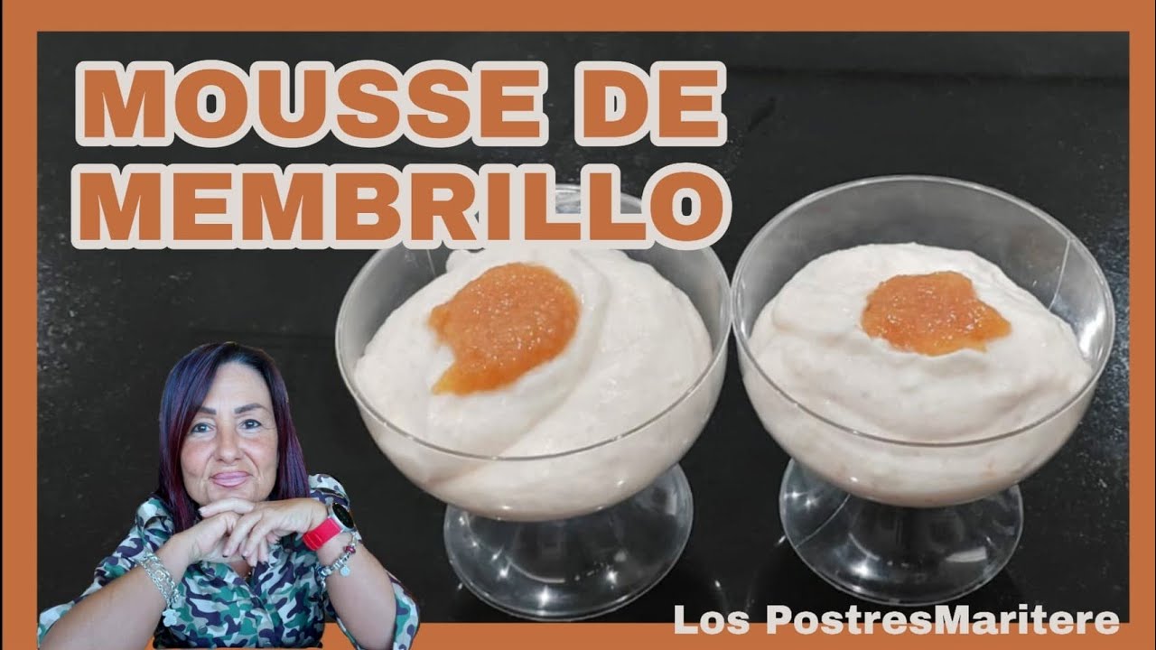 Mousse de membrillo