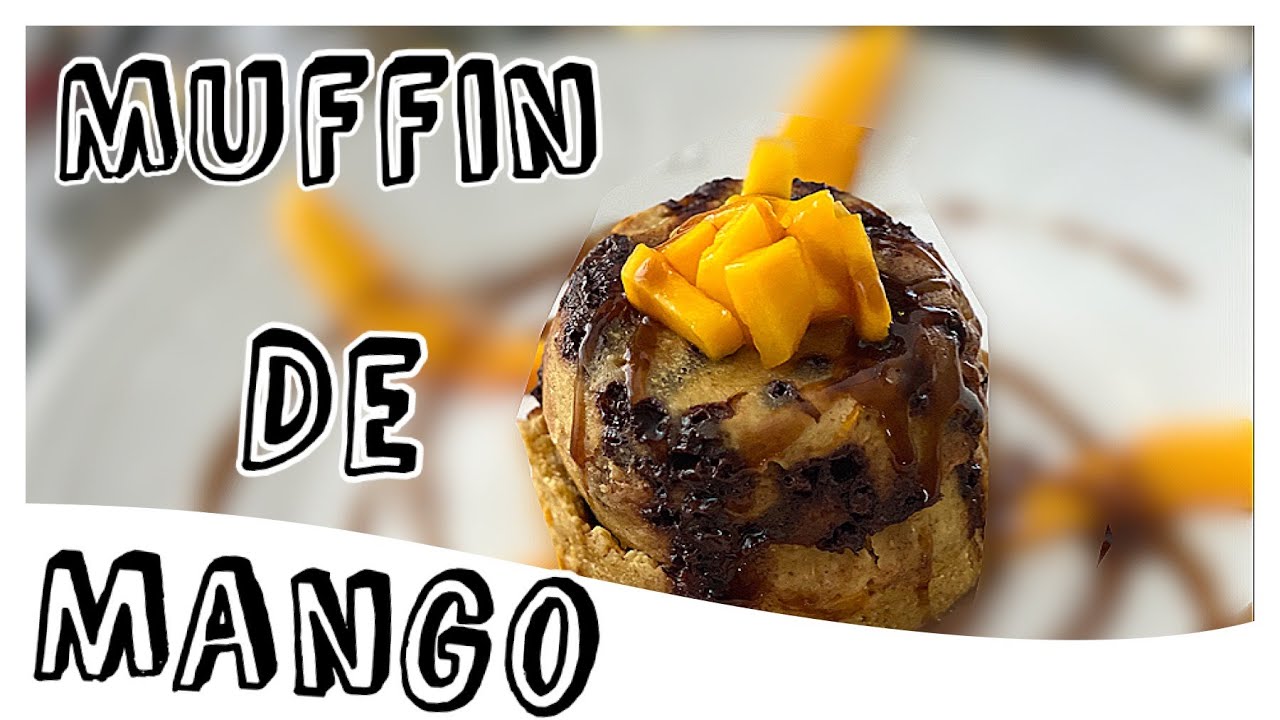Muffins de membrillo y mango