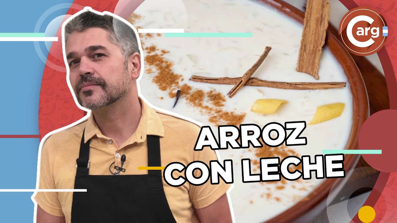 Receta de Arroz con leche argentino