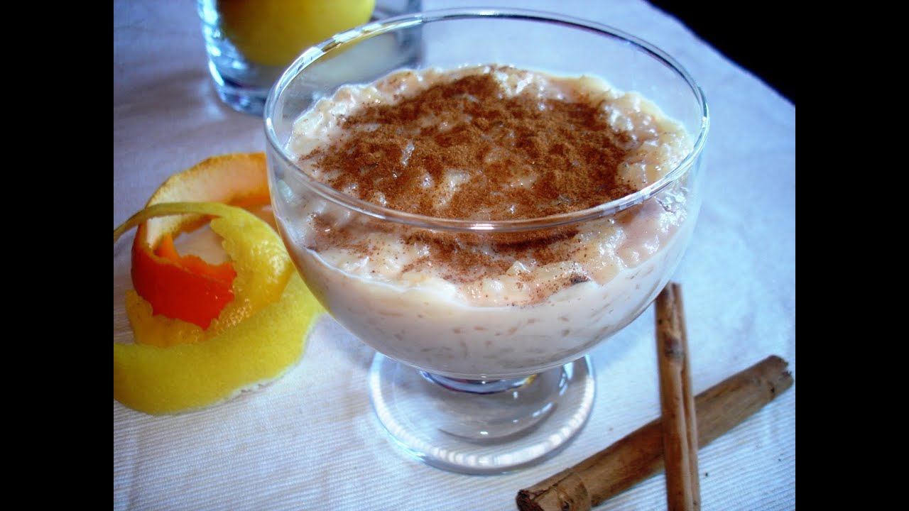Receta de Arroz con leche sin lactosa