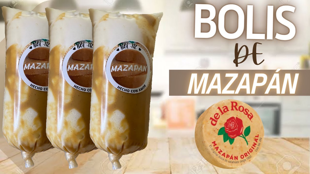 Receta de Bolis de mazapán