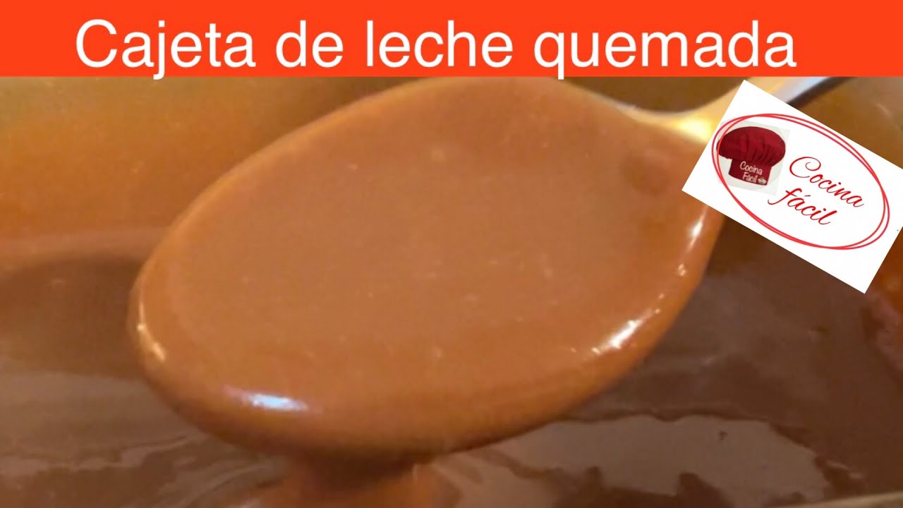 Receta de Cajeta quemada