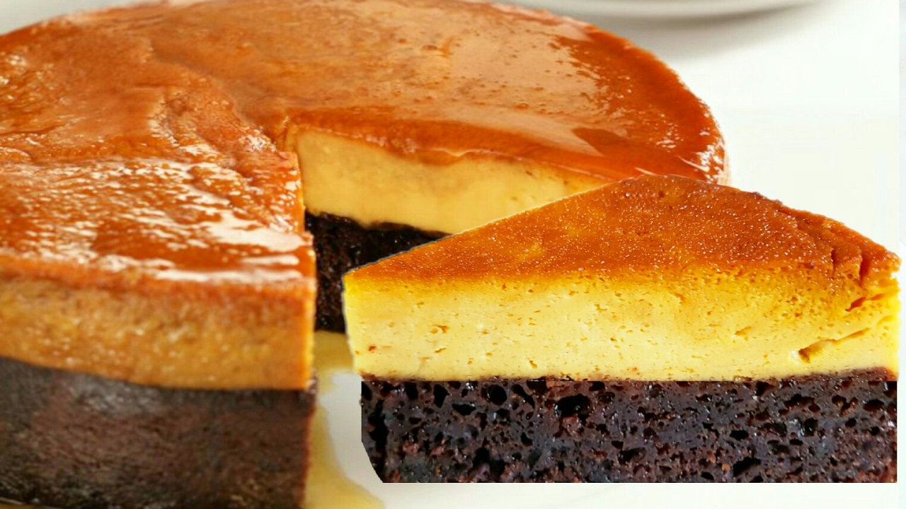 Receta de Chocoflan sin horno