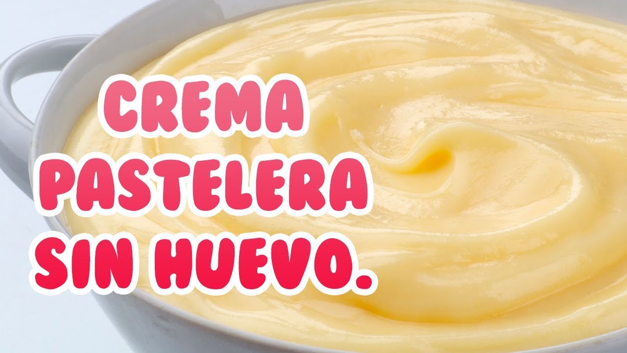 Receta de Crema pastelera sin huevo