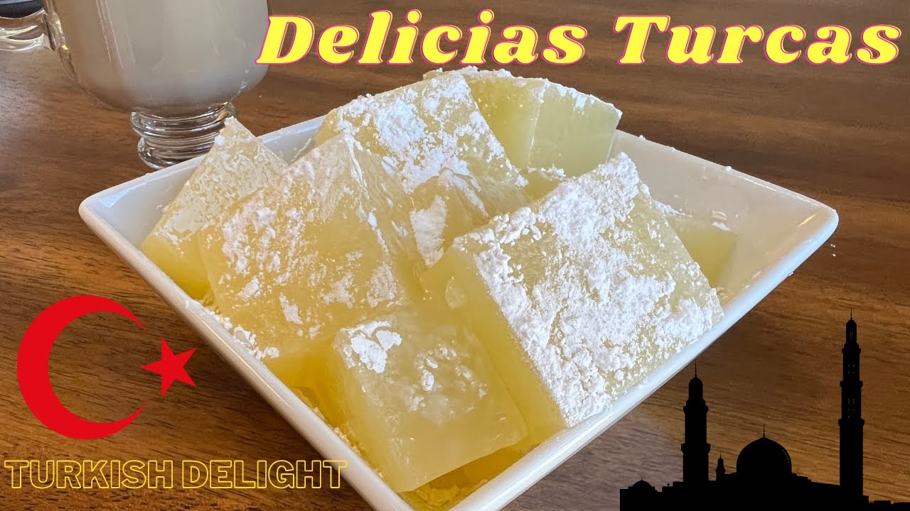 Receta de Delicias turcas