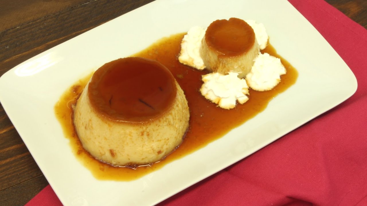 Receta de Flan con leche de avena