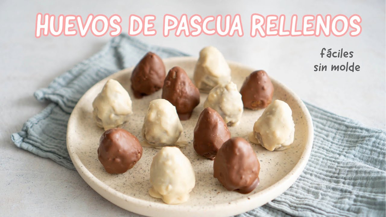 Receta de Huevos de Pascua sin azúcar