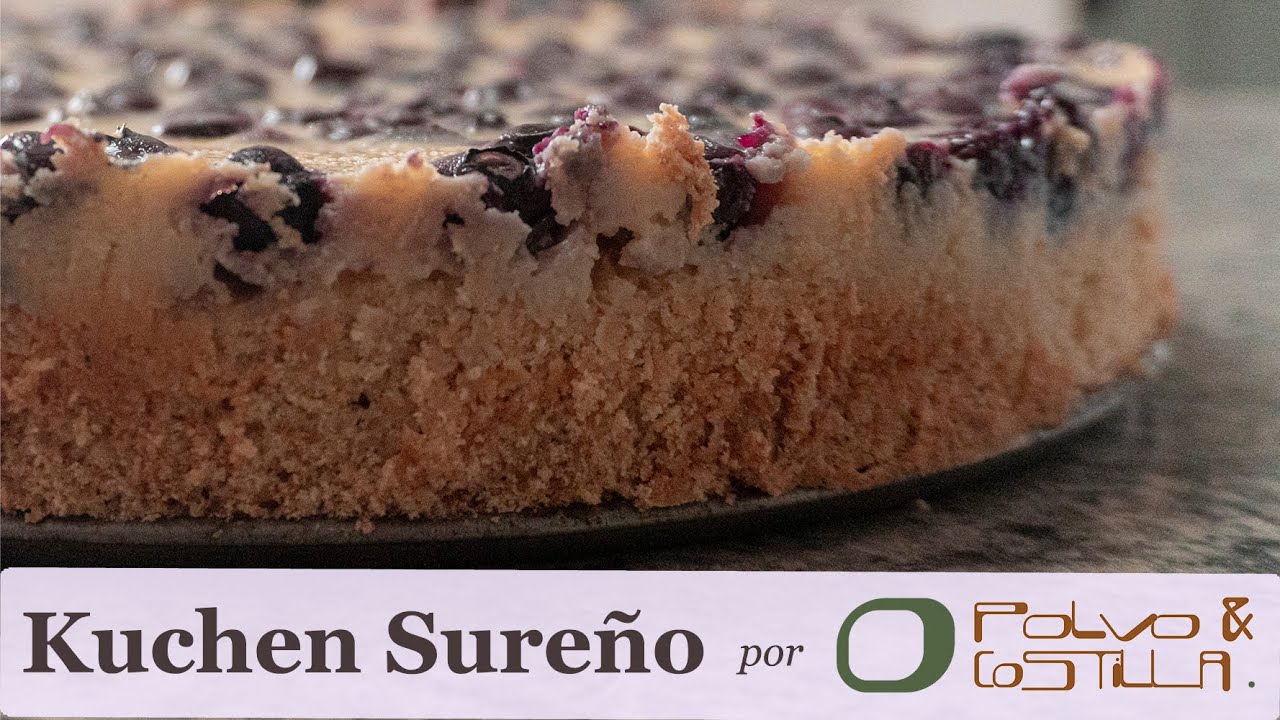 Receta de Kuchen de arándanos