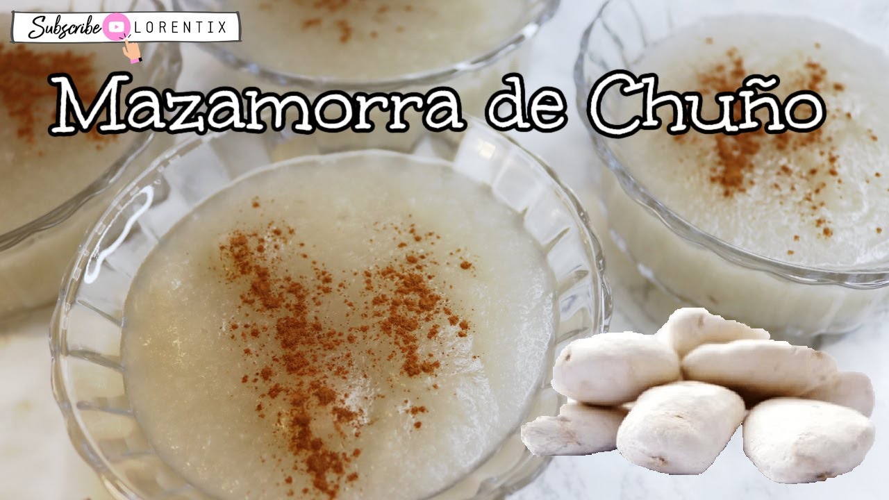 Receta de Mazamorra de chuño