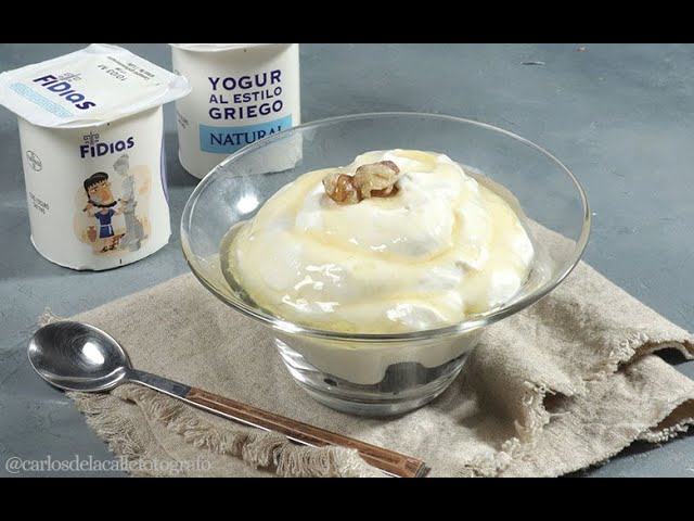 Receta de Mousse de yogur