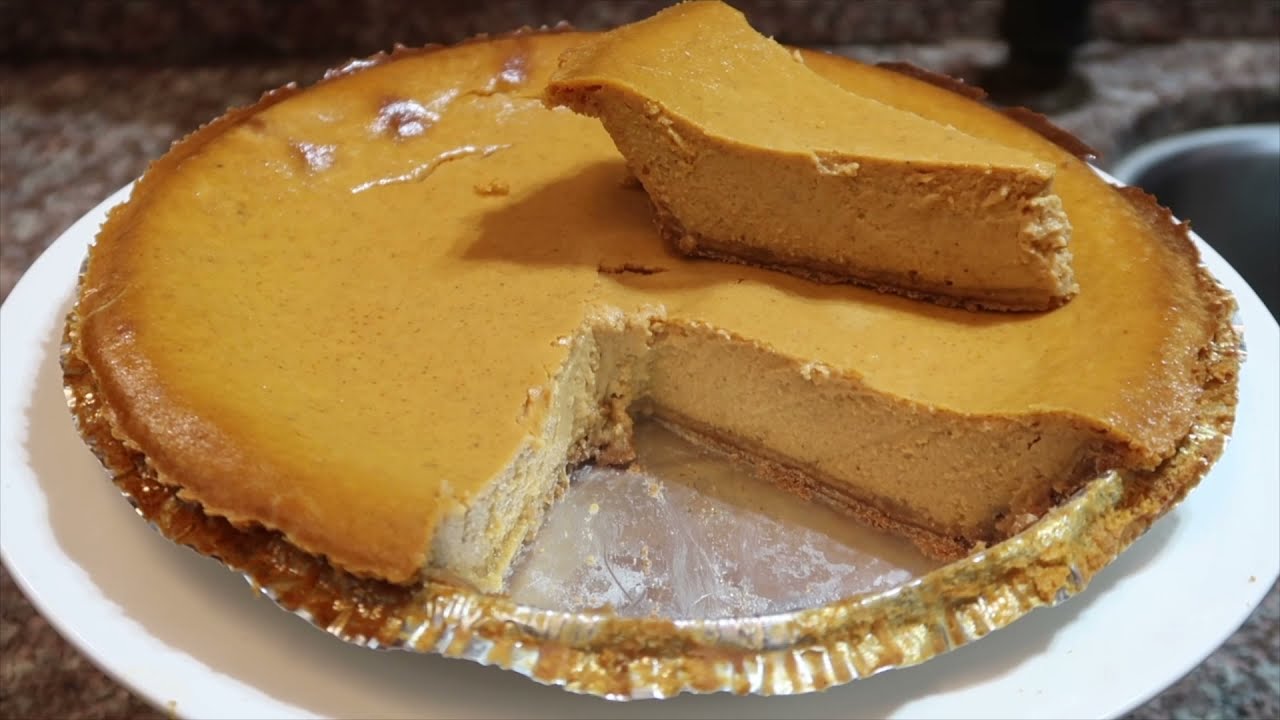 Receta de Pay de queso y calabaza