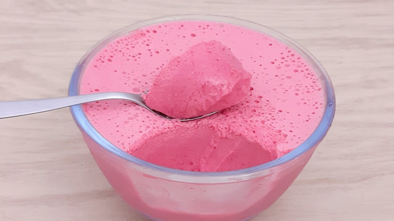 Receta de Postre de yogur y gelatina