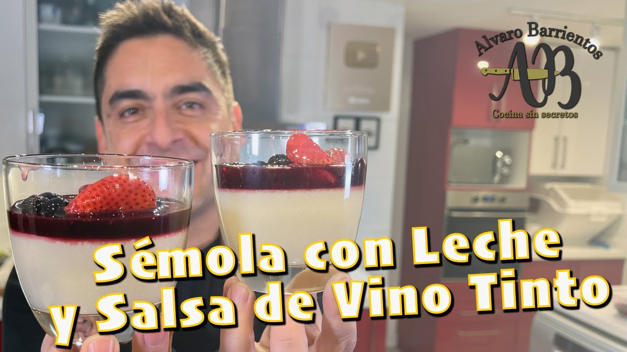 Receta de Sémola con vino