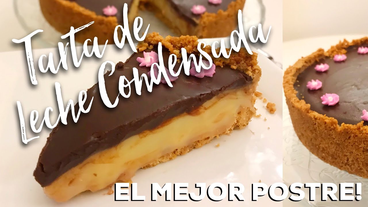 Receta de Tarta de leche condensada y chocolate