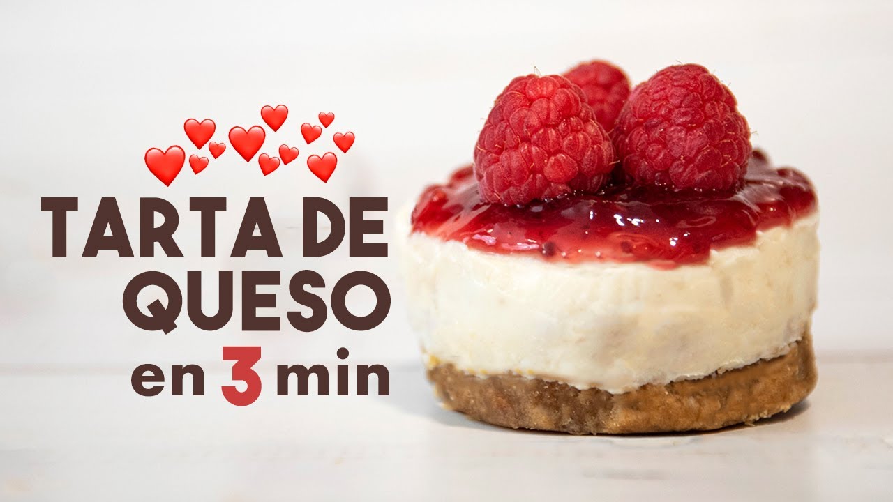 Receta de Tarta de queso al microondas en 3 minutos