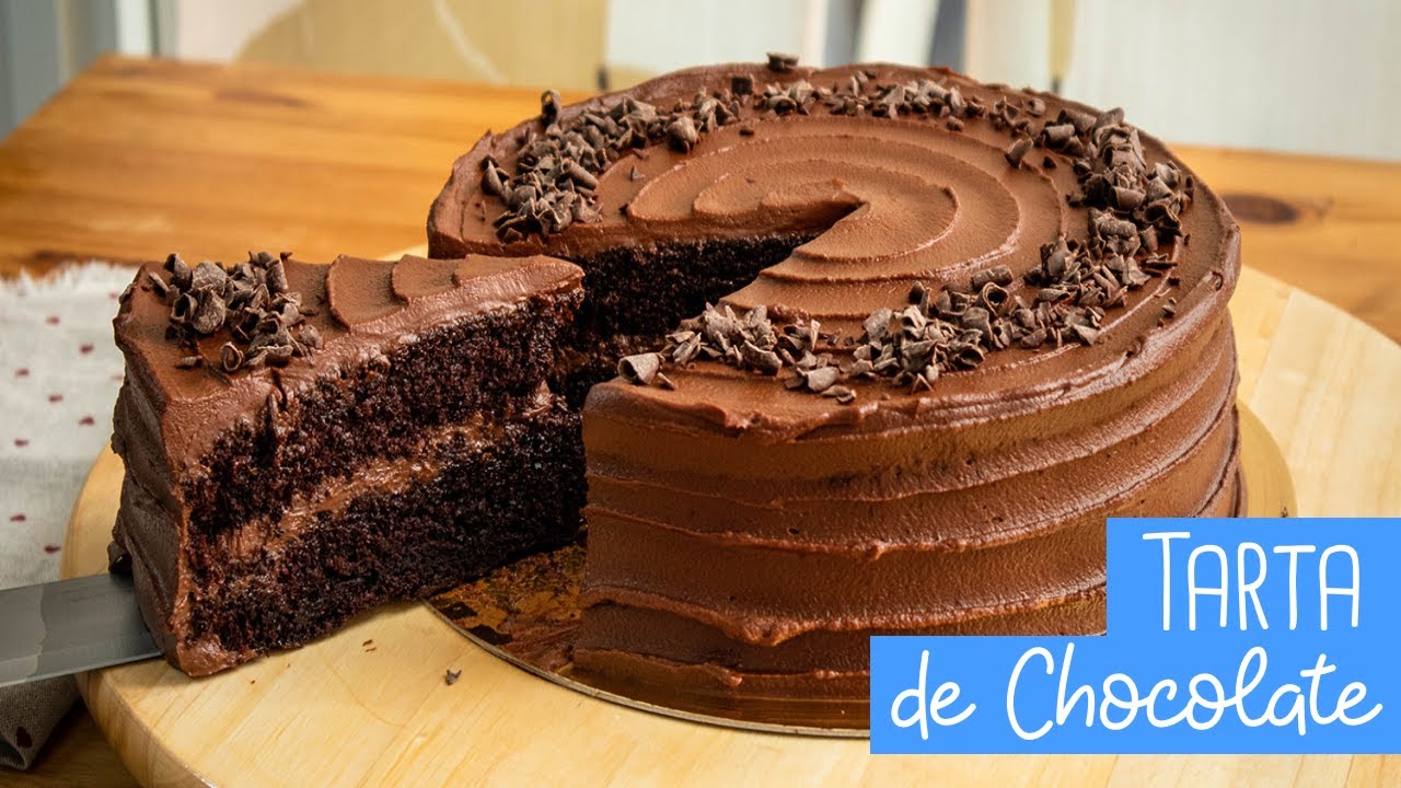 Receta de Tarta muerte por chocolate