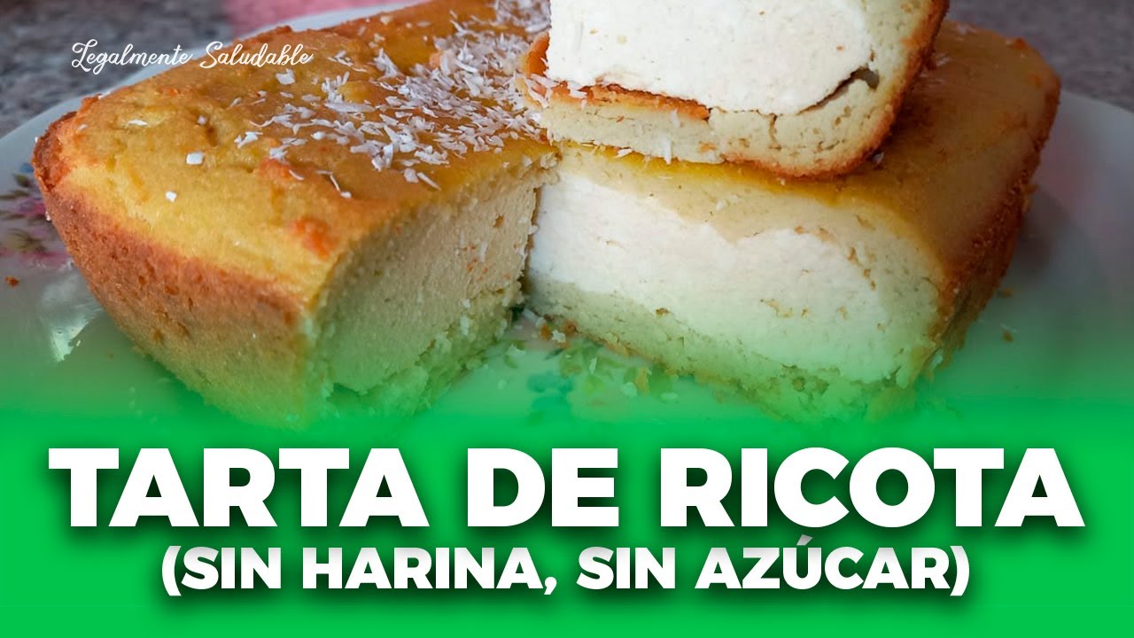 Receta de Torta de ricota sin harina