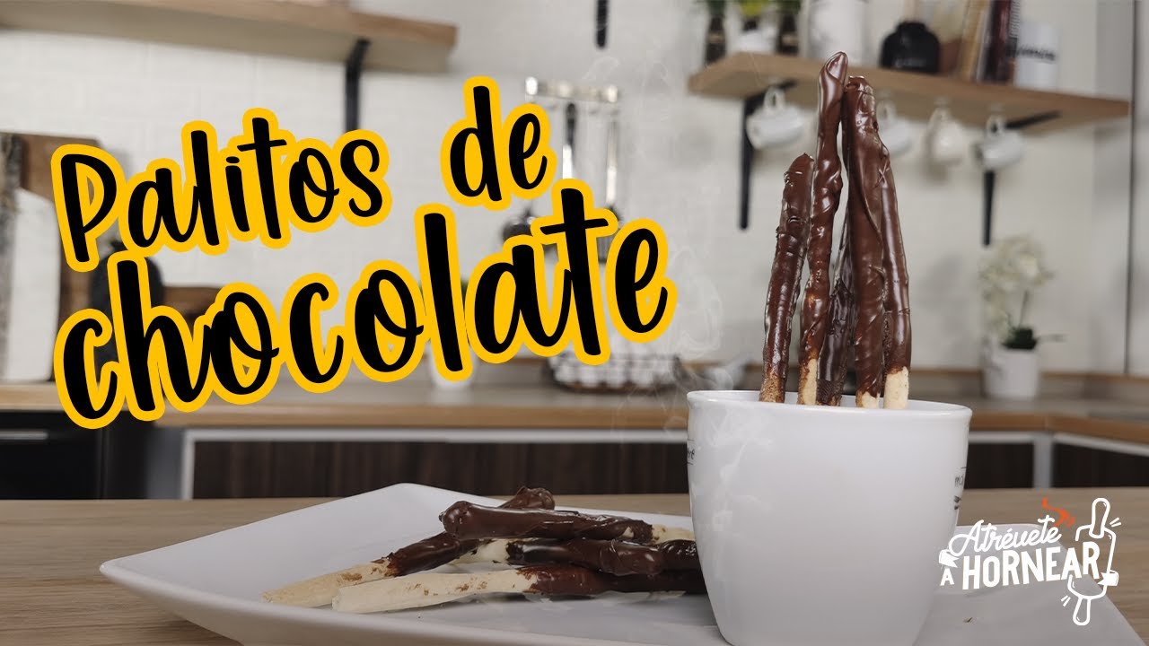 Receta de palitos de chocolate