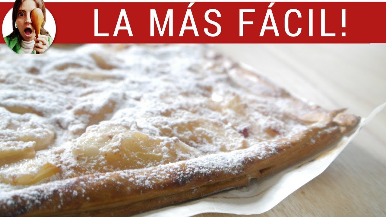 Tarta de pera y frutas del bosque