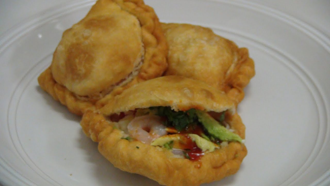 Receta de Masa para empanadas de camarón