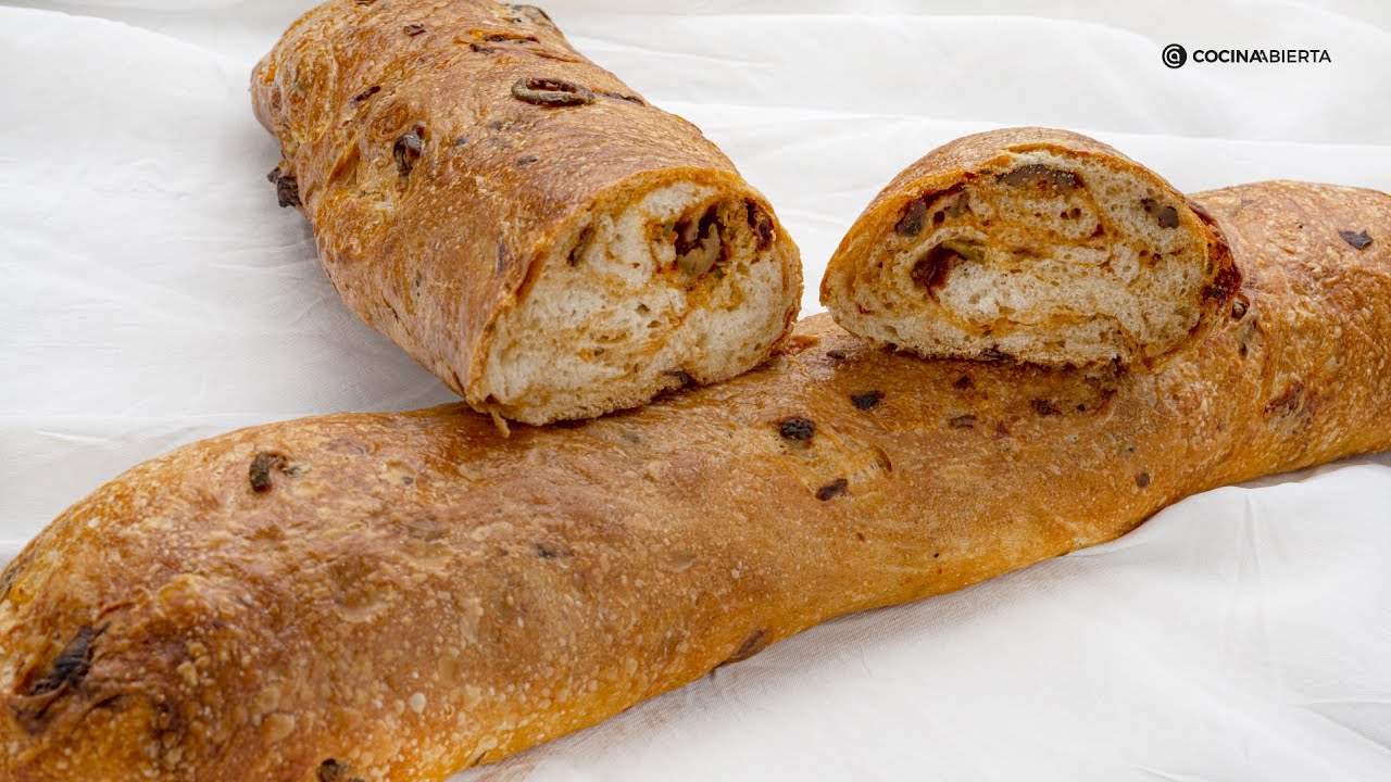 Acelgas con tomate seco y aceitunas