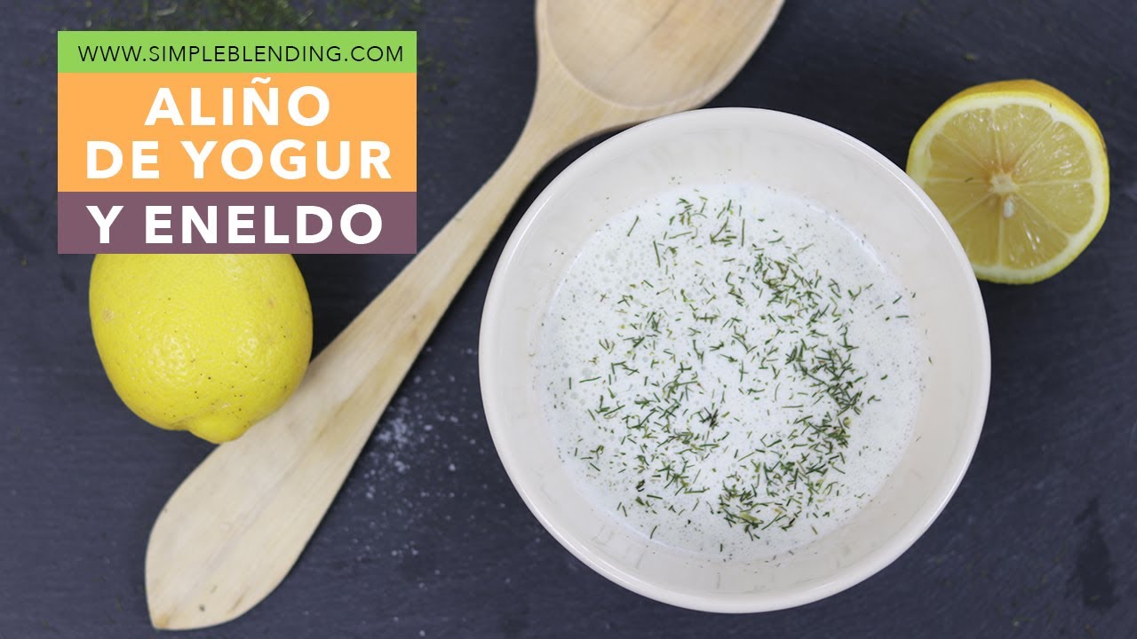 Acelgas con yogur vegetal y eneldo