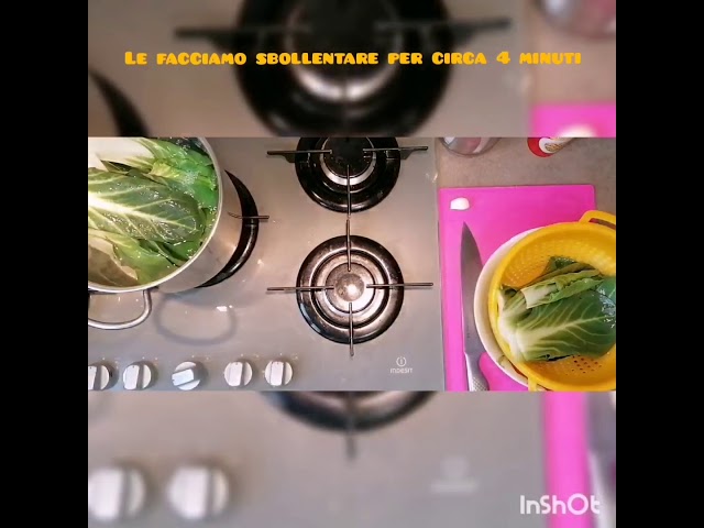 Acelgas salteadas con ajo y ajonjolí