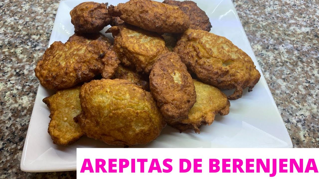 Arepas de berenjena