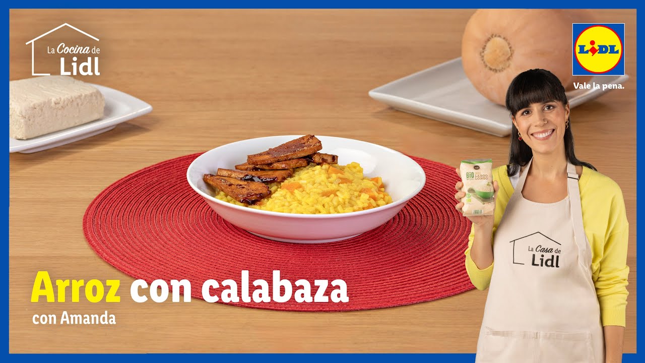 Arroz con calabaza y salvia