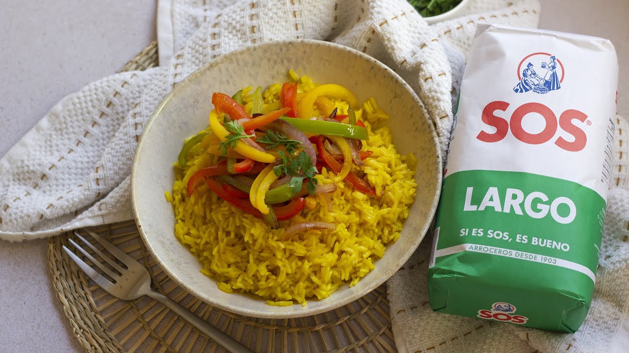 Arroz con pimientos