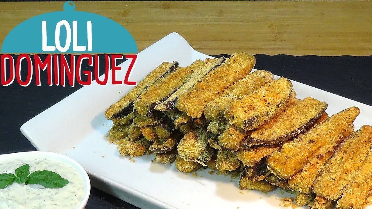 Berenjena rebozada al horno con panko