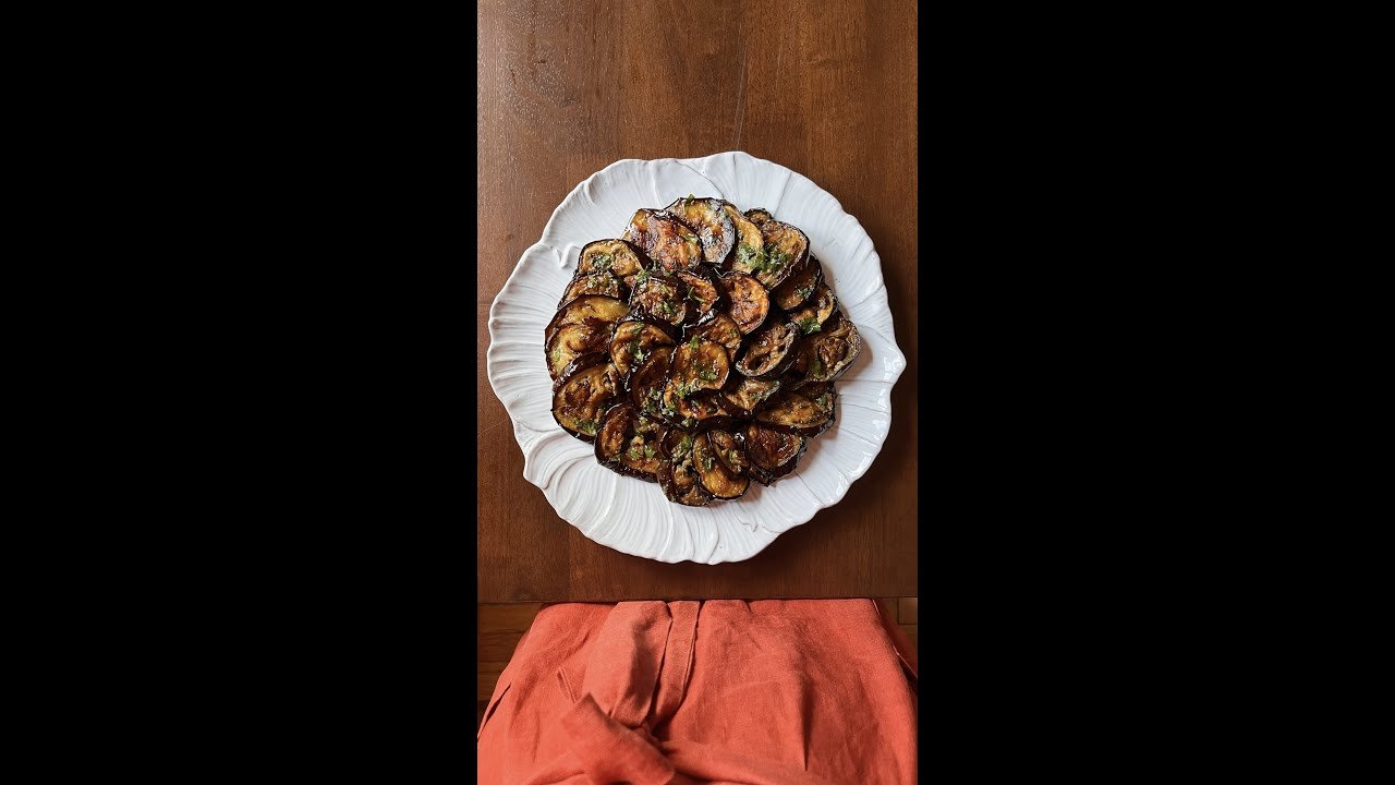 Berenjenas con hierbas