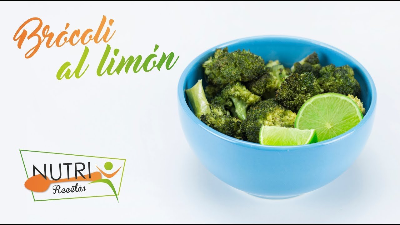 Brócoli con limón y orégano