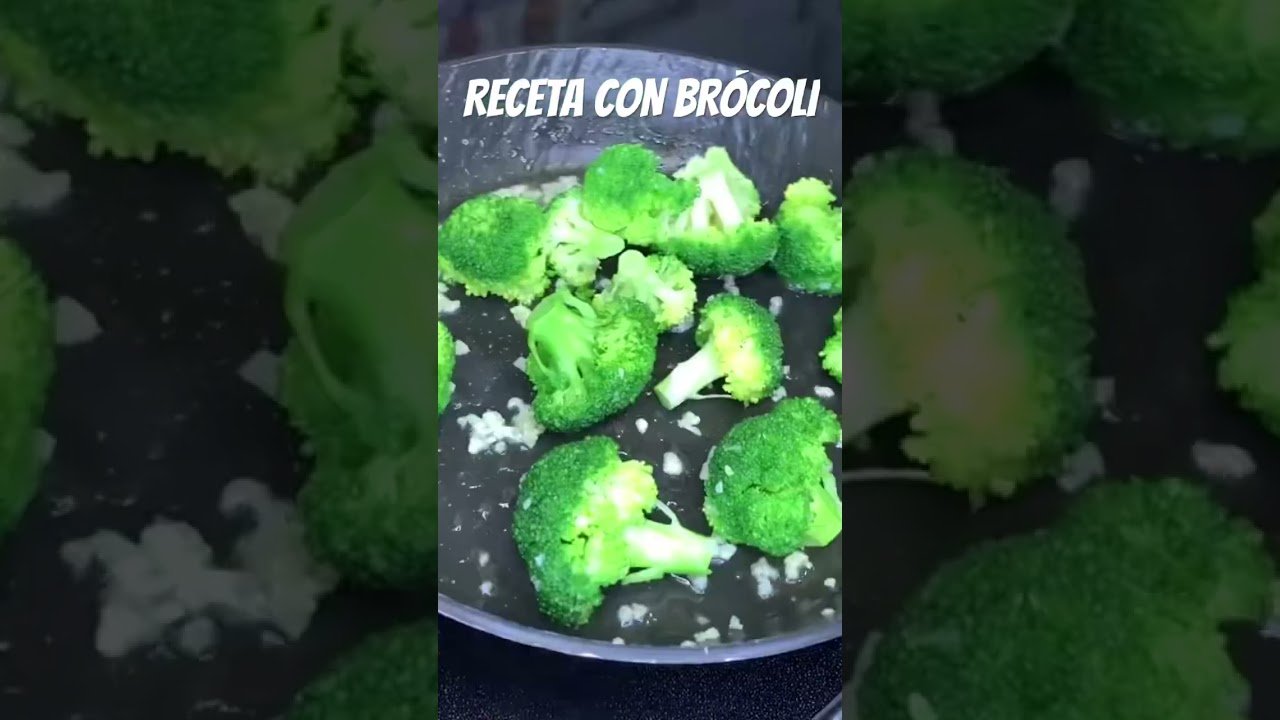 Brócoli estilo chimichurri verde