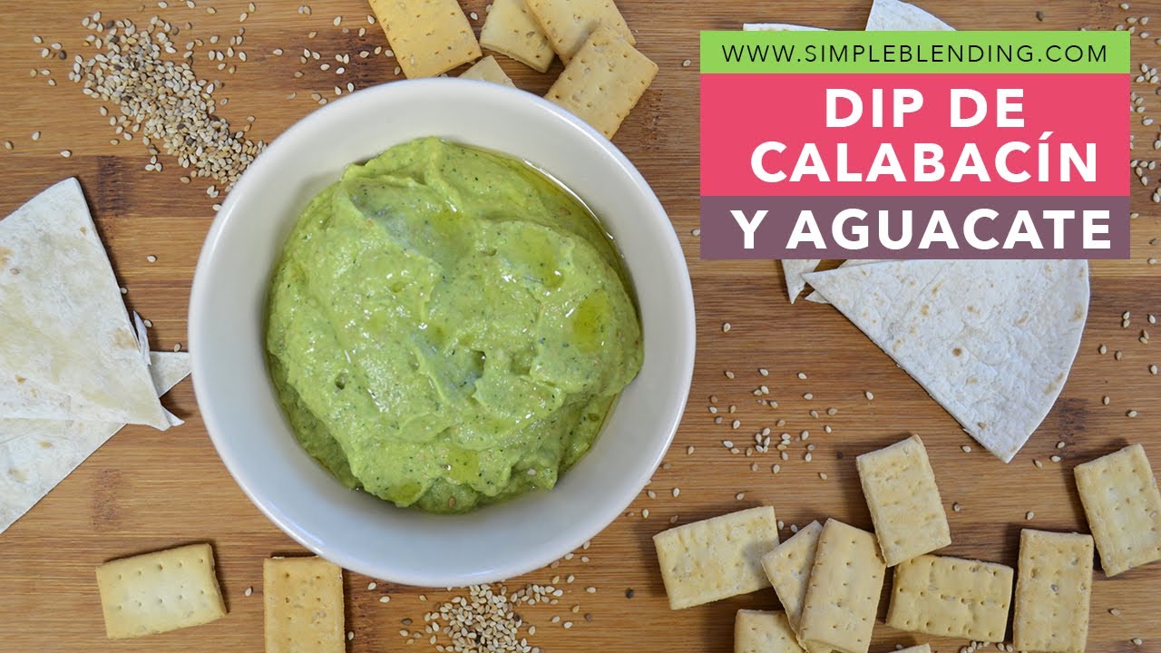 Calabacín con guacamole