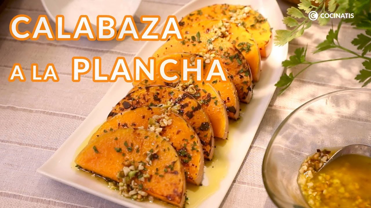 Calabaza a la plancha