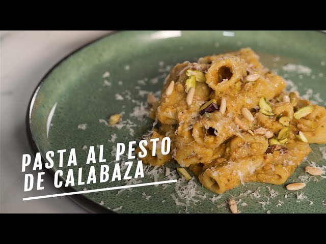 Calabaza con pesto