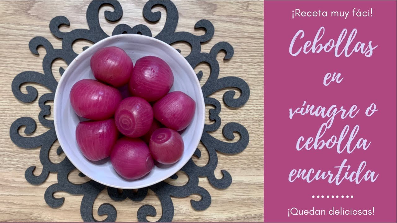 Cebollitas encurtidas