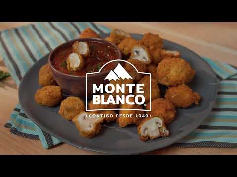 Champiñones empanizados