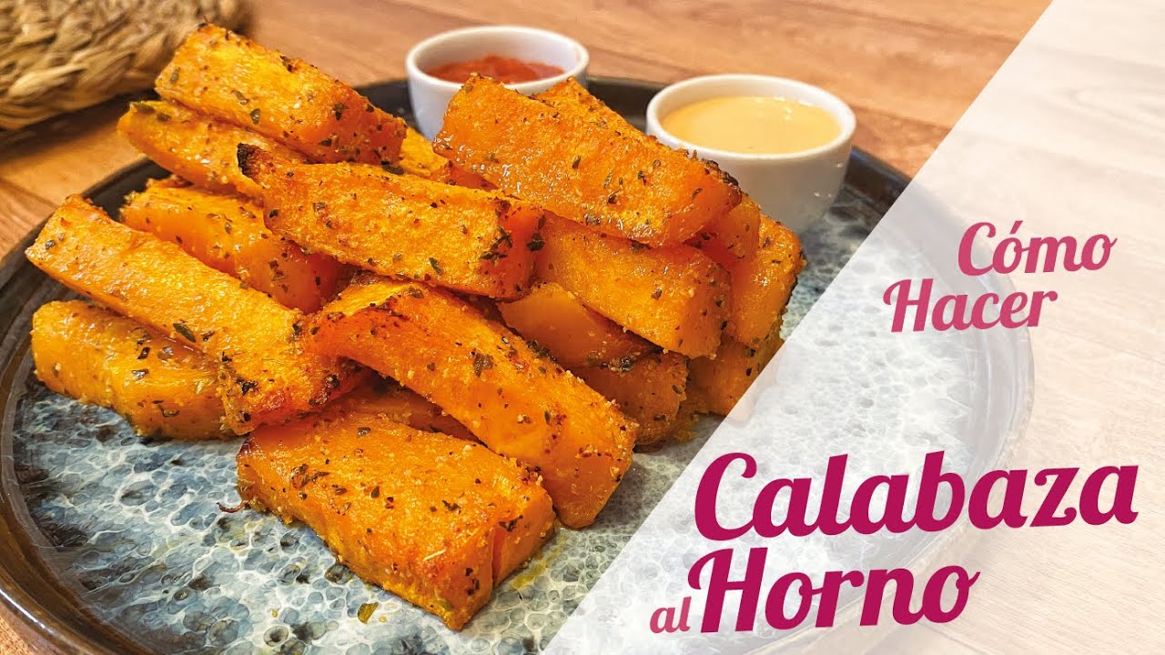 Chips de calabaza especiada al horno