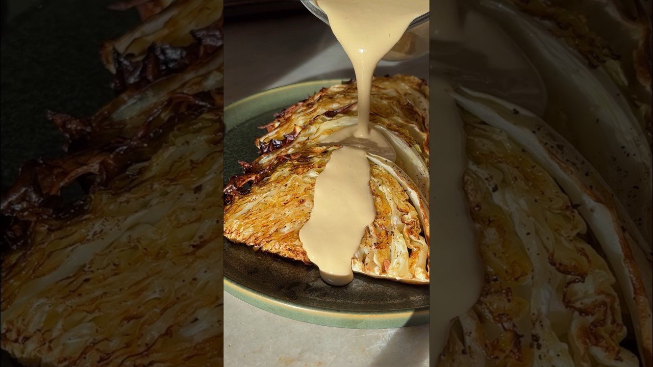 Col asada con comino y lima