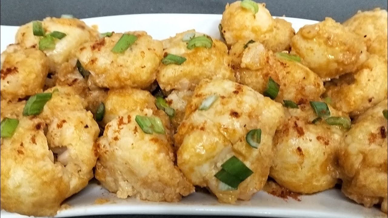 Coliflor al ajillo con limón