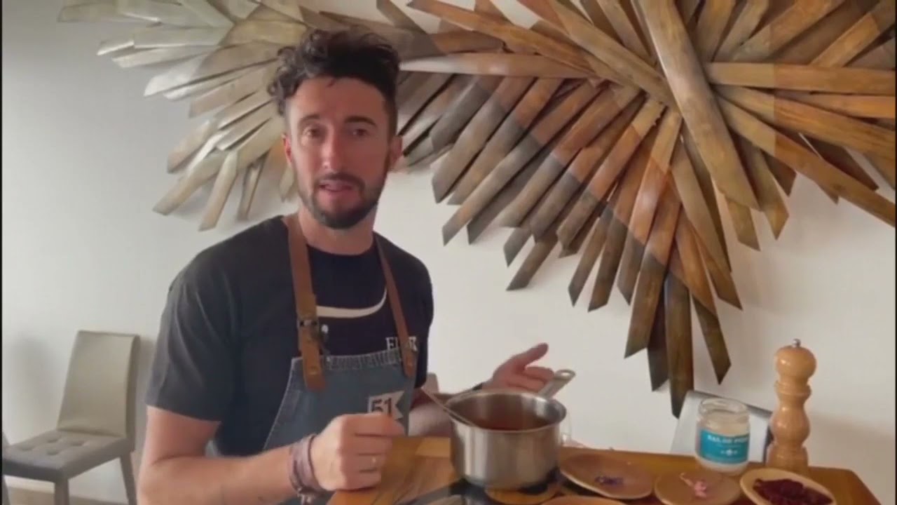 Coliflor con salsa romesco