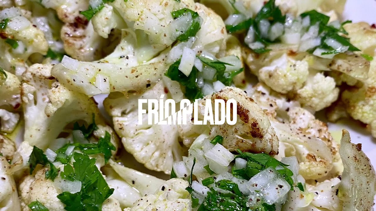 Coliflor rostizada con ras el hanout