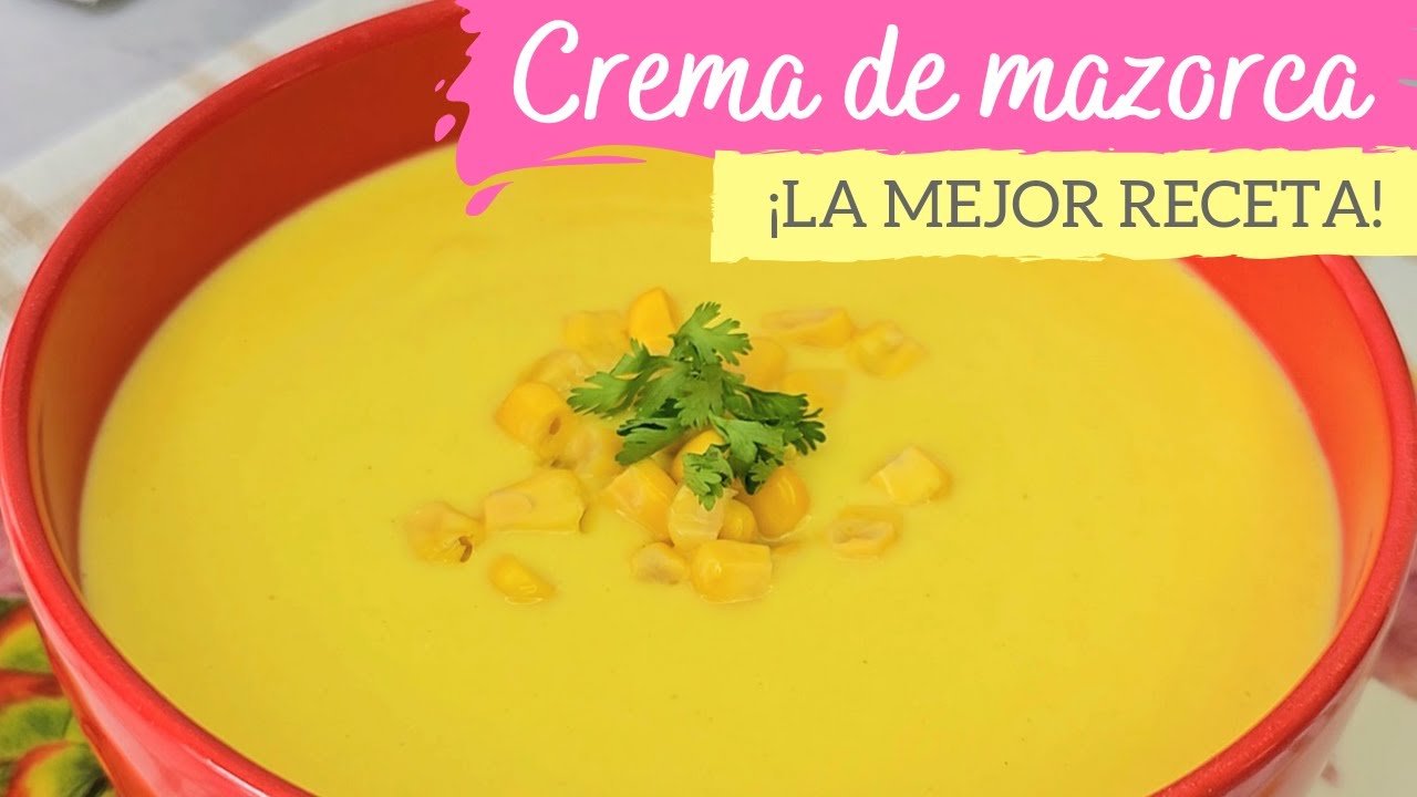 Crema de maíz y queso fresco