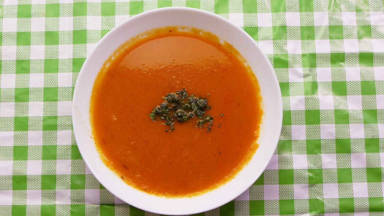 Crema de tomate con paprika