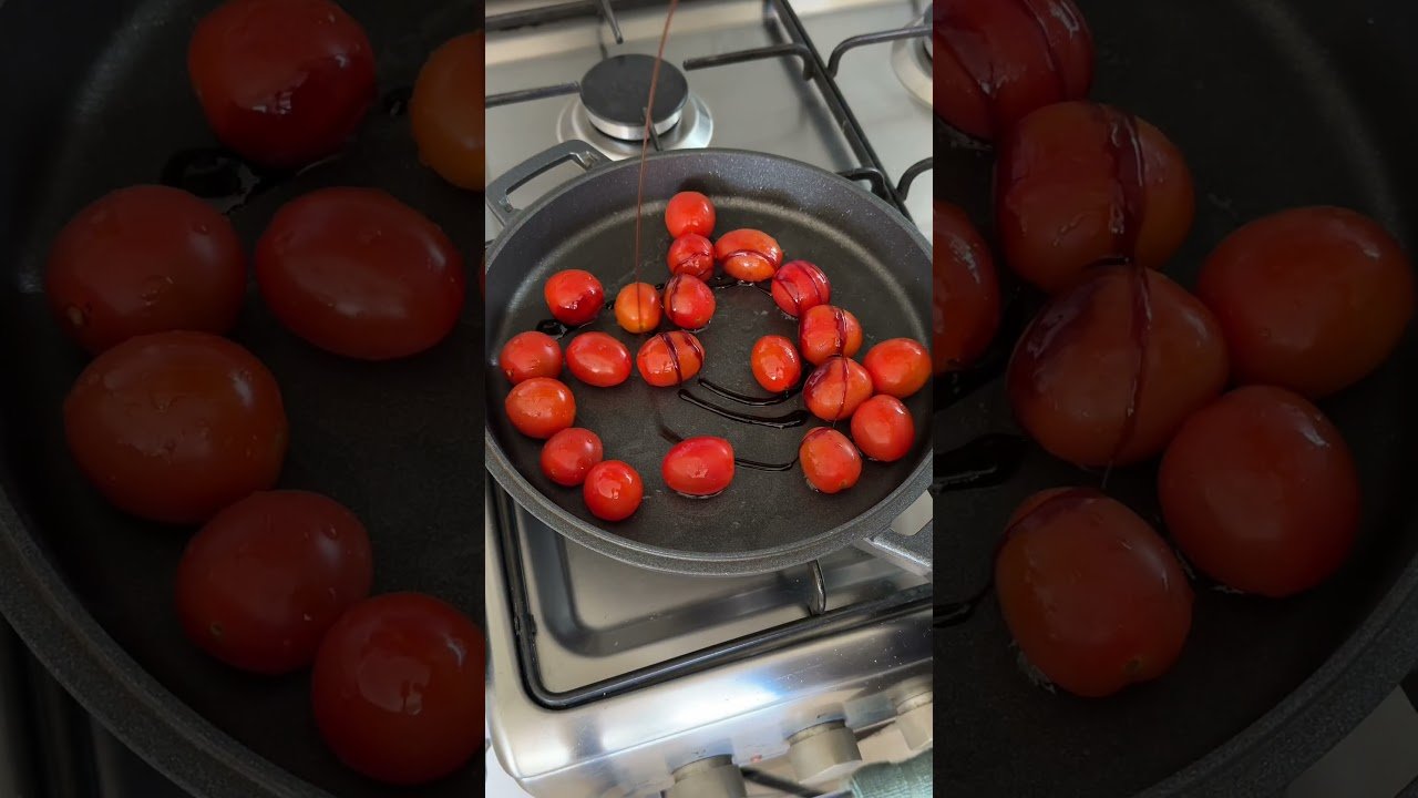 Crema de tomate con ricotta batida